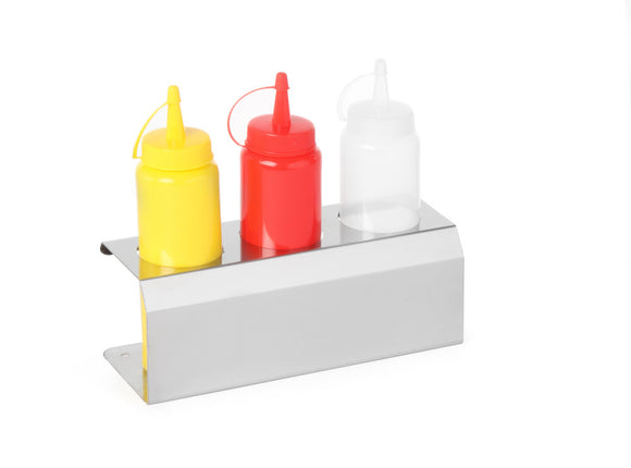 Ketchup/Sennep/Dressing holder - 3 hull - Ø50mm