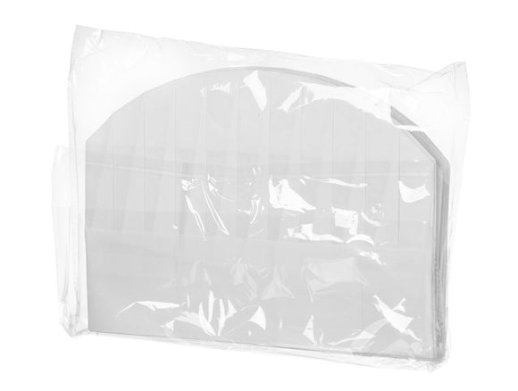 Kokke hatt - Chef's Hat - 10 stk, White, 10 PCs., Ø600X (H) 230MM