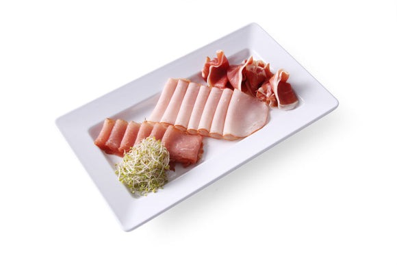 Tallerken - rektangulær - 38mm