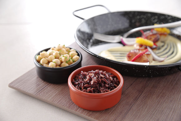 Smør og sausfat - 3 stk, svart, 3 stk., Ø80x (h) 30mm