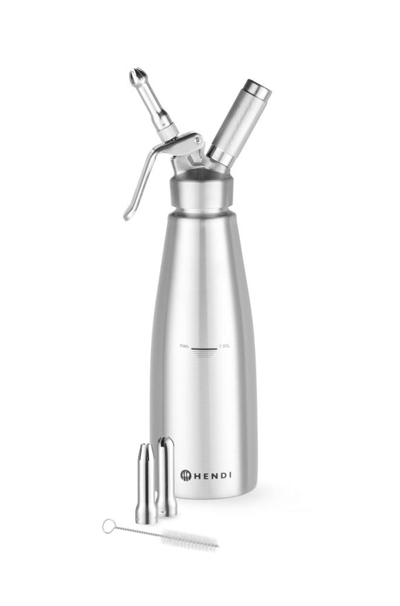 Krem sprøyte - 1L - Sølv