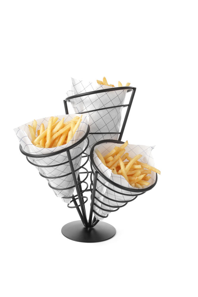 Pommes frites poseholder., 270x270x (h) 280mm