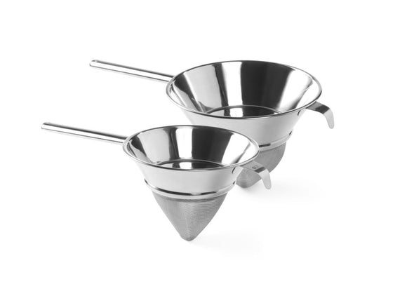 Konisk sil med fin netting