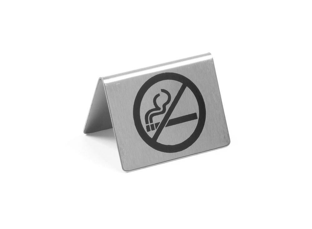 Bordskilt 'No Smoking', 50x35x (H) 40mm