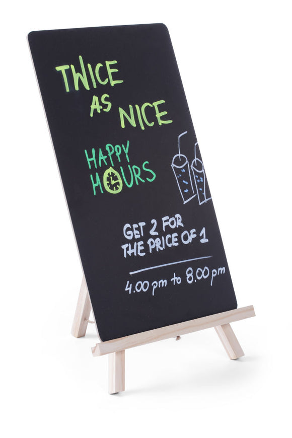 Tavle med staffeli, 220x210x (H) 360mm