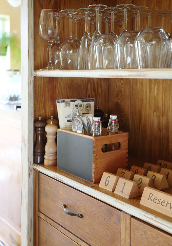 Meny og bestikkboks, 210x150x (H) 150mm