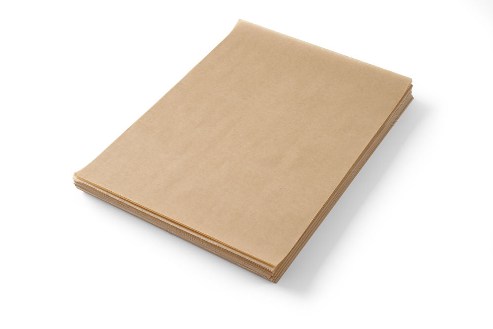 Fettfast papir - 500 stk, beige, 500 stk., 250x350mm