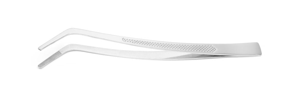 Pinsett buet med profilert håndtak - 240mm