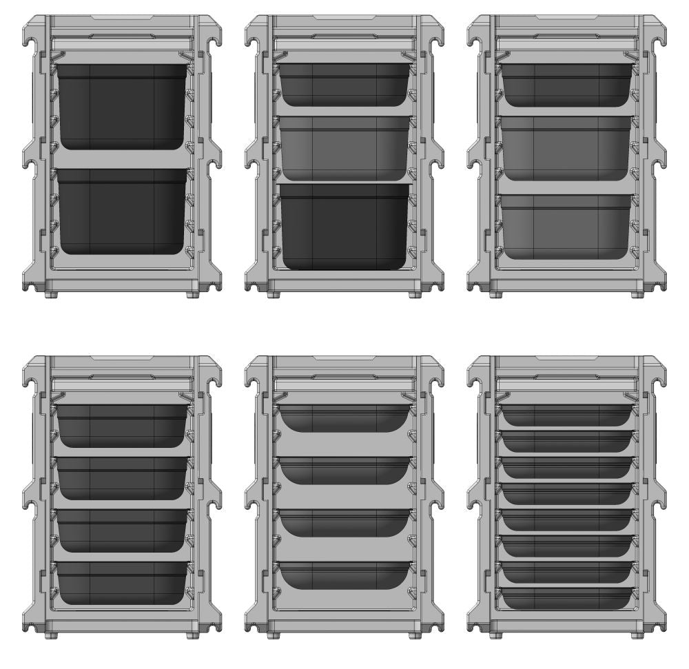 Thermo Catering Box, GN 1/1, 100L, 635x465X (H) 660mm