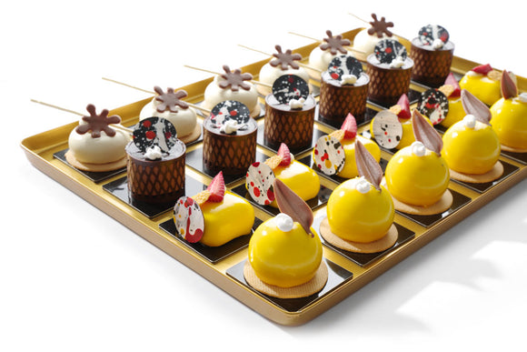 Brett for kvernet kjøtt i aluminium, 400x300x (H) 20mm