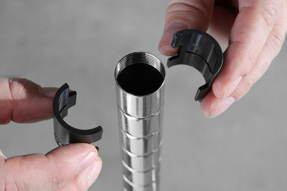 Oppbevaringsstativ med 5 hyller, Chrome, 910x455x (H) 1830mm