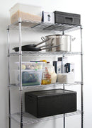 Oppbevaringsstativ med 5 hyller, Chrome, 910x455x (H) 1830mm-3