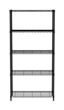 Oppbevaringsstativ med 5 hyller, Chrome, 910x455x (H) 1830mm-2