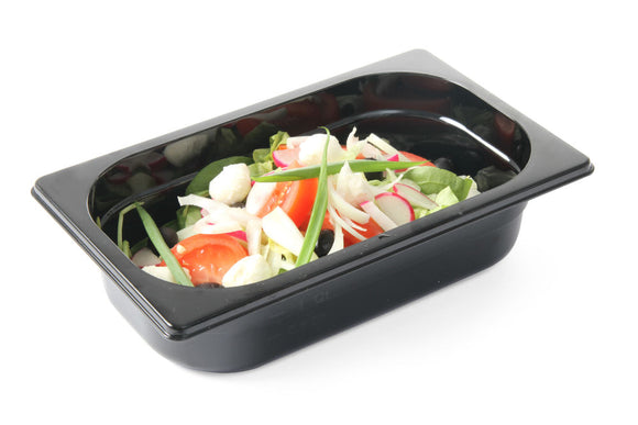 GN 1/4 Kontainer - 1,8L - Svart