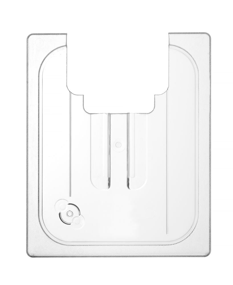 GN Lokk for GN -Kontainere med sous vide pinne fordypning, GN 1/2, gjennomsiktig, 265x325mm