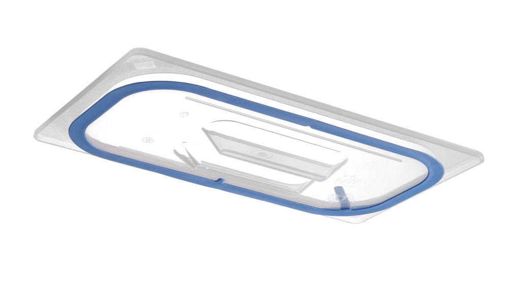 GN Lokk for GN - kontainere laget av polypropylen, med tetning, GN 1/3, gjennomsiktig, 325x176mm
