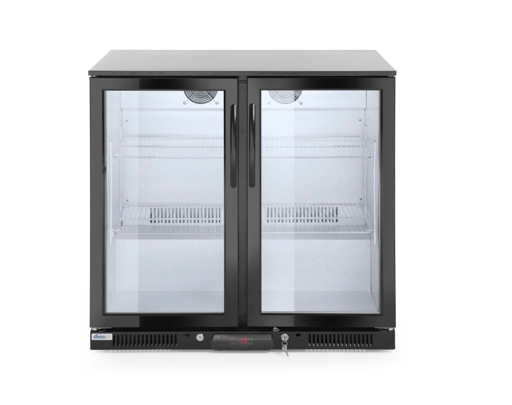 Bakstang Kjøleskap Dobbeltdører, 200 L, Arktic, 220 - 240V/160W, 900x500X (H) 900mm - for Storkjøkken - XL - Storkjøkken