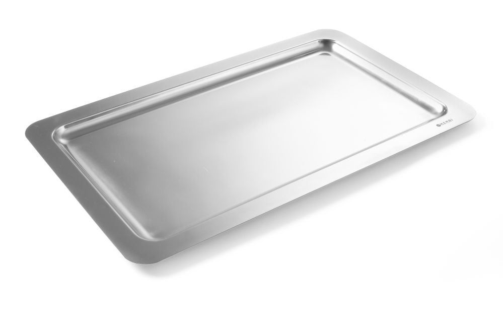 Bankettbrett GN 1/1 med glatt felg, GN 1/1, 530x325x (H) 10mm - for Storkjøkken - XL - Storkjøkken