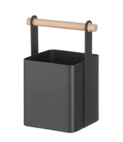 Bestikk og krydder holder for bord svart, 140x105x (H) 190mm - for Storkjøkken - XL - Storkjøkken