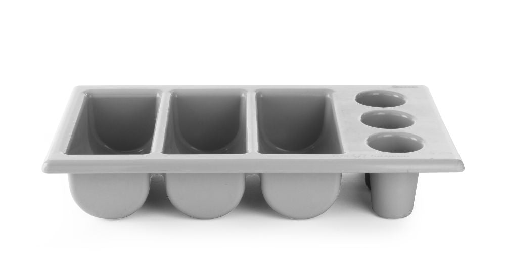 Bestikkbrett, lysegrå, 530x325x (H) 105mm - for Storkjøkken - XL - Storkjøkken