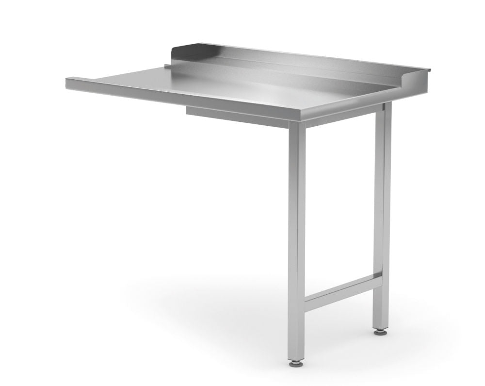Bord for oppvaskmaskiner, vask ut, venstre side, 1000x700x (h) 850mm - for Storkjøkken - XL - Storkjøkken