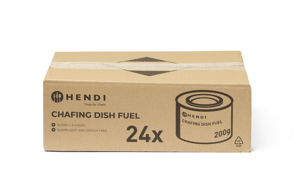 Brennpasta til Chafing Dish - 24 stk i esken - for Storkjøkken - XL - Storkjøkken