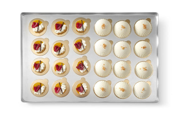 Brett for kvernet kjøtt i aluminium, 400x300x (H) 20mm - for Storkjøkken - XL - Storkjøkken