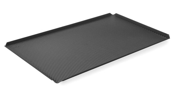 Brett perforert GN 1/1 - Med 4 felger, 530x325x (H) 10mm - for Storkjøkken - XL - Storkjøkken