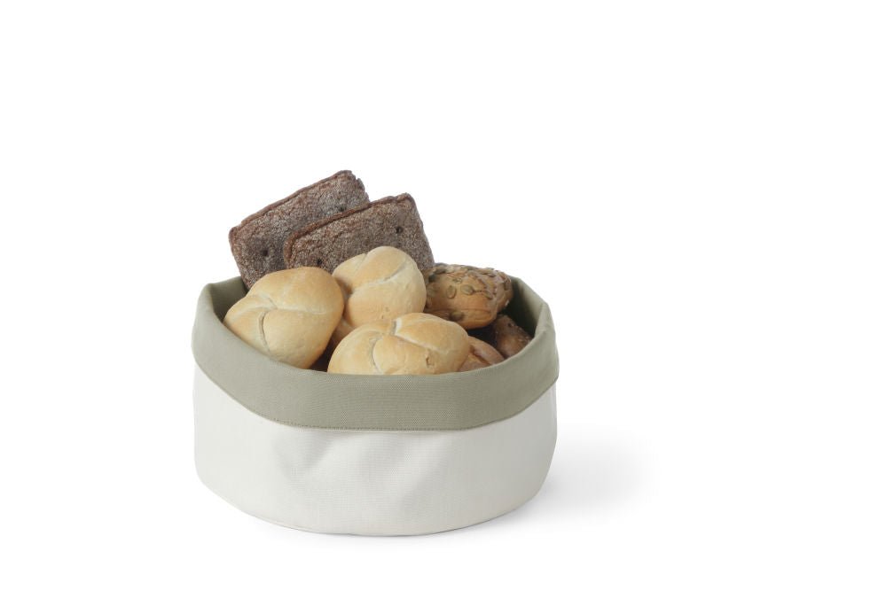 Brødpose, rund, beige, ø250x (h) 160mm - for Storkjøkken - XL - Storkjøkken