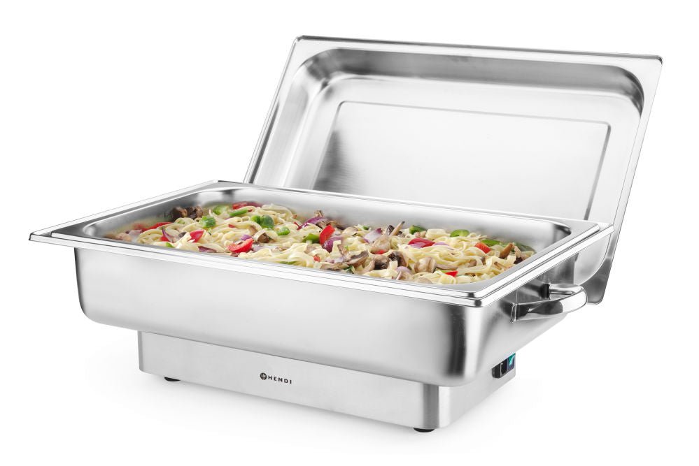 Chafing buffet varmer Elektrisk, 9L, 230V/850W, 615x355X (H) 280mm - for Storkjøkken - XL - Storkjøkken