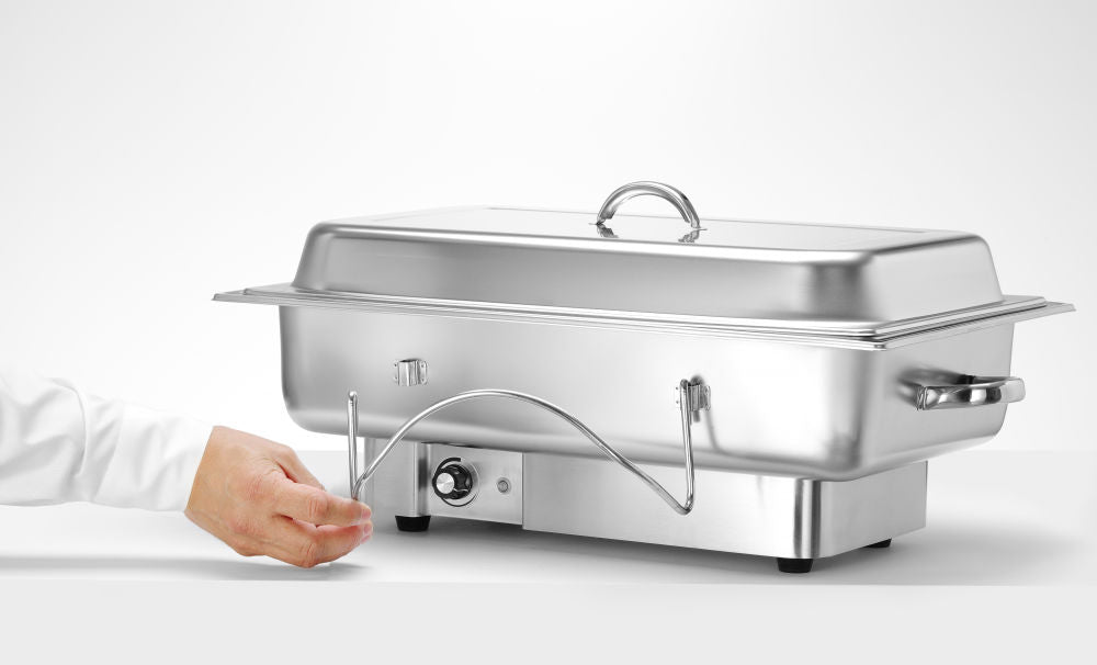 Chafing buffet varmer Elektrisk, 9L, 230V/850W, 615x355X (H) 280mm - for Storkjøkken - XL - Storkjøkken