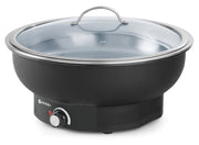 Chafing buffet varmer Elektrisk Tesino, 6,8L, 230V/500W, Ø405X (H) 248mm - for Storkjøkken - XL - Storkjøkken