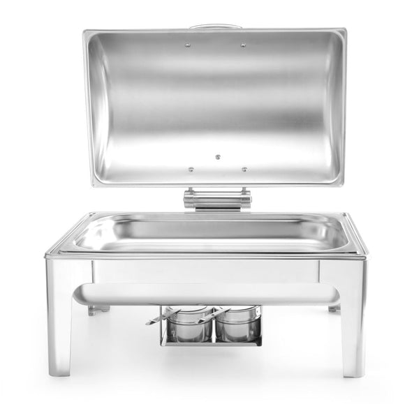 Chafing buffet varmer GN 1/1 Høyglans pollert, 9L, 570x405X (H) 320mm - for Storkjøkken - XL - Storkjøkken