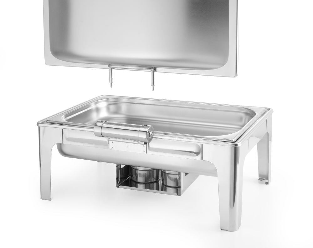 Chafing buffet varmer GN 1/1 Satin matt., 9L, 570x430X (H) 290mm - for Storkjøkken - XL - Storkjøkken