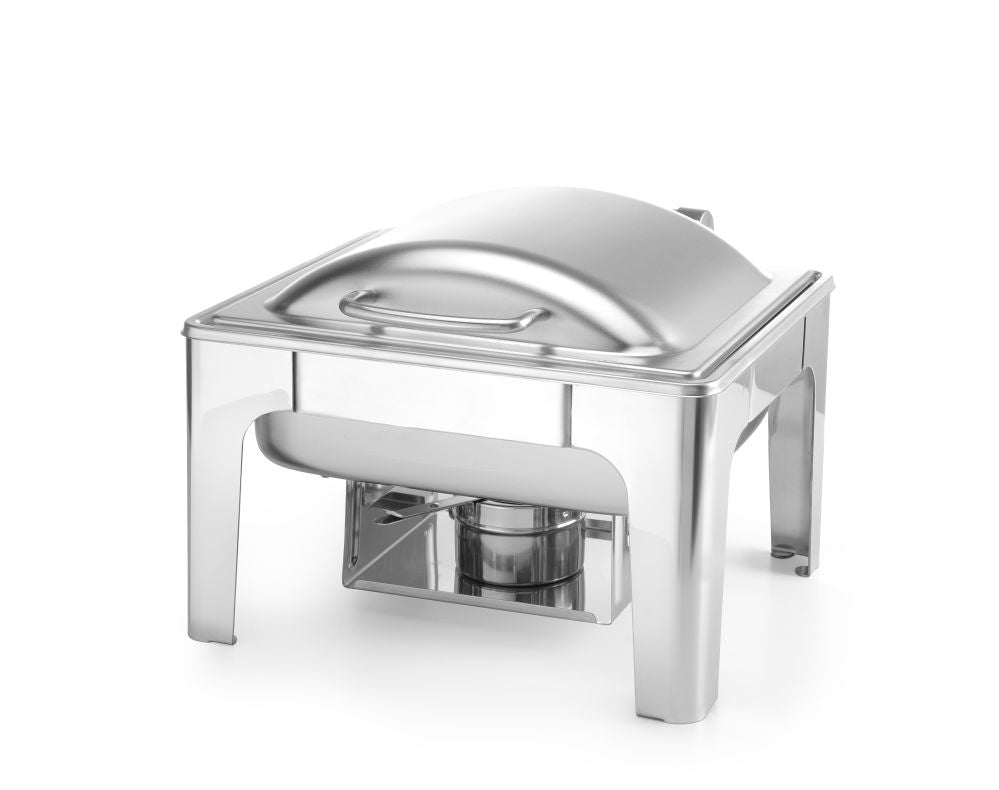 Chafing buffet varmer GN 1/2 satengfinish, 4L, 365x370X (H) 280mm - for Storkjøkken - XL - Storkjøkken