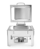 Chafing buffet varmer GN 1/2 satengfinish, 4L, 365x370X (H) 280mm - for Storkjøkken - XL - Storkjøkken