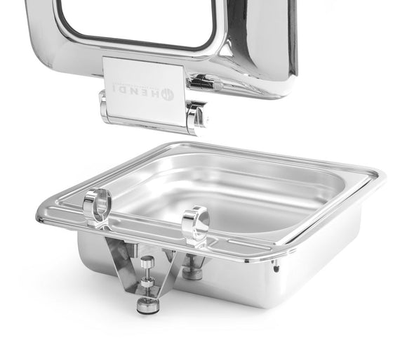 Chafing buffet varmer GN 2/3 induksjon, Chafing buffet varmer, 430x420X (H) 210mm - for Storkjøkken - XL - Storkjøkken