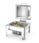 Chafing buffet varmer GN 2/3 Satin matt., 6L, 395x430X (H) 290mm - for Storkjøkken - XL - Storkjøkken