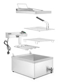 Donut Frityr koker, 12L, 230V/3500W, 630x860X (H) 360mm - for Storkjøkken - XL - Storkjøkken