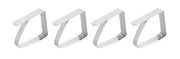 Duk klipps - 4 stk, 4 stk., 50x10x (h) 40mm - for Storkjøkken - XL - Storkjøkken