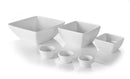 Firkantet skål, White, 190x190x (H) 100mm - for Storkjøkken - XL - Storkjøkken