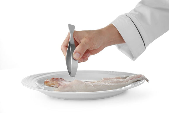 Fiske ben fjerner Flat Head, (L) 135mm - for Storkjøkken - XL - Storkjøkken