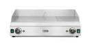 Flatgrill 1/3 ribbet, 2/3 flat, 1/3 ribbet, 230V/3500W, 720x530x (H) 250mm - for Storkjøkken - XL - Storkjøkken