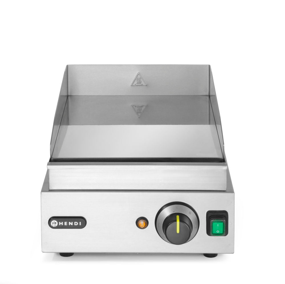 Flatgrill glatt, 230V/2000W, 300x420X (H) 225mm - for Storkjøkken - XL - Storkjøkken