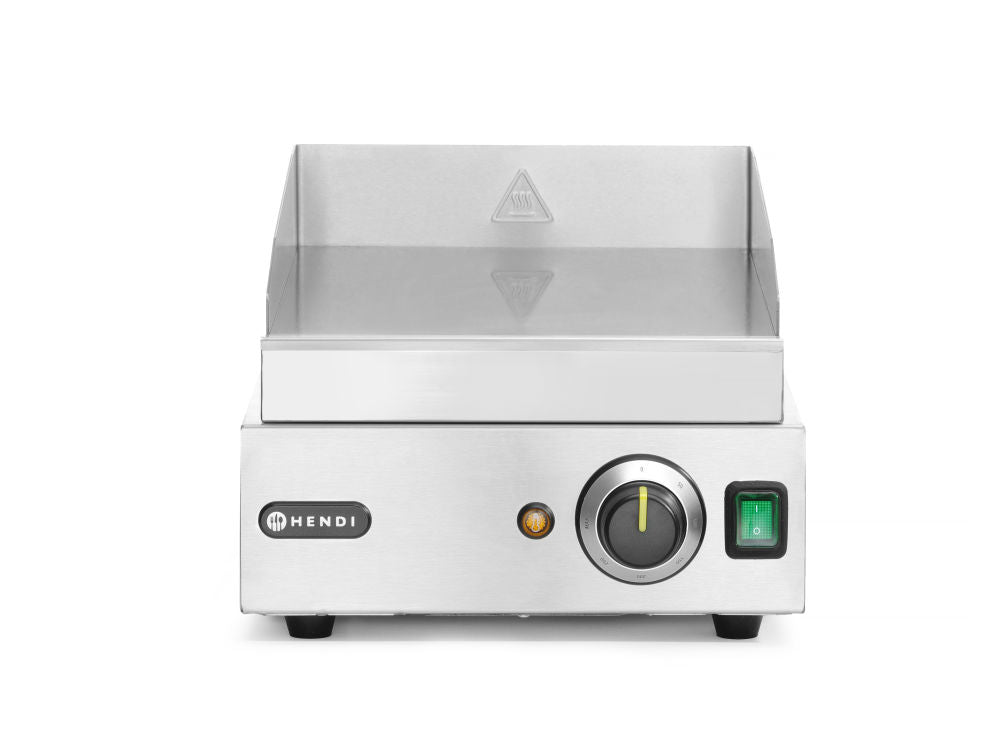 Flatgrill glatt, 230V/2000W, 300x420X (H) 225mm - for Storkjøkken - XL - Storkjøkken