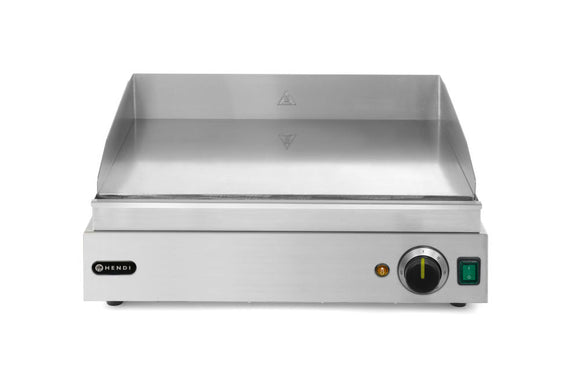 Flatgrill glatt, Flat, 230V/2400W, 550x420X (H) 240mm - for Storkjøkken - XL - Storkjøkken