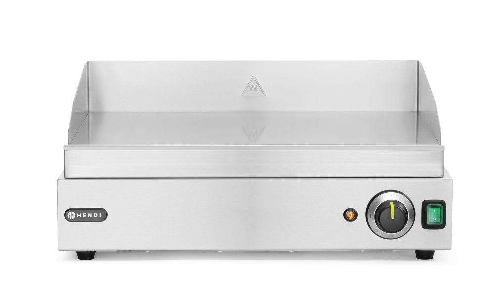 Flatgrill glatt, Flat, 230V/2400W, 550x420X (H) 240mm - for Storkjøkken - XL - Storkjøkken