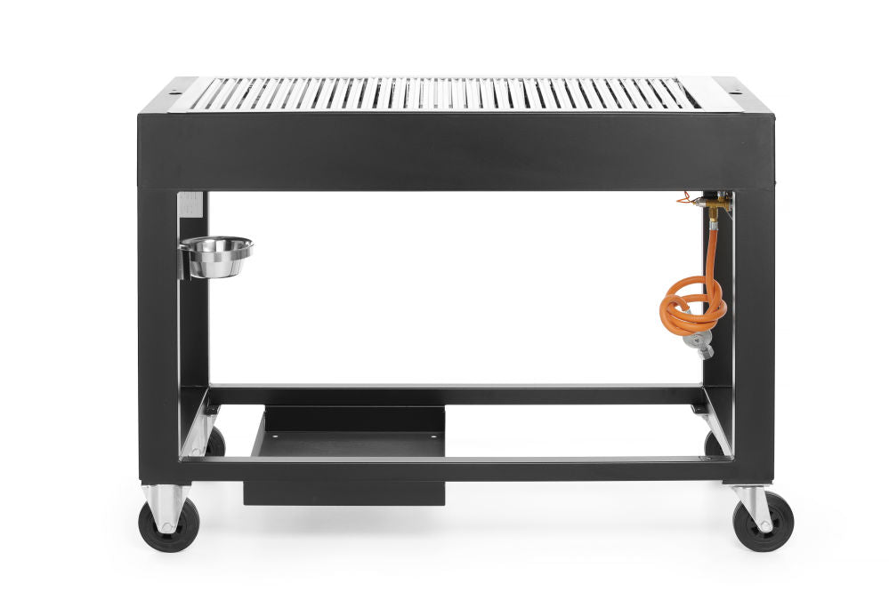 Gas Grill, Tampa, svart, 10kw, 1260x580x (H) 900mm - for Storkjøkken - XL - Storkjøkken