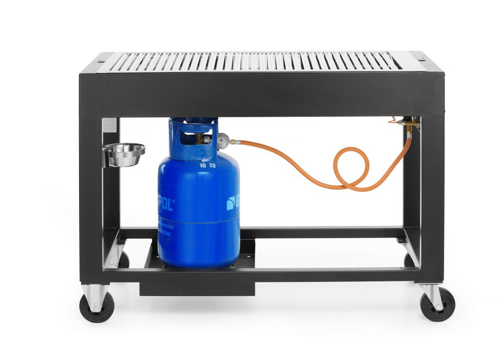 Gas Grill, Tampa, svart, 10kw, 1260x580x (H) 900mm - for Storkjøkken - XL - Storkjøkken