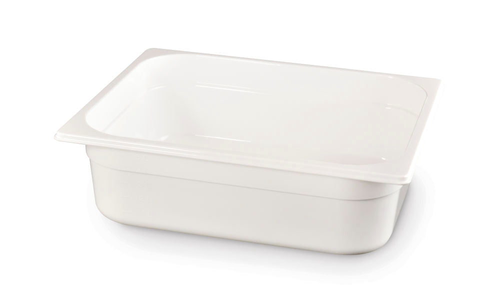 GN 1/2 Kontainer - 6,5L - Hvit - for Storkjøkken - XL - Storkjøkken